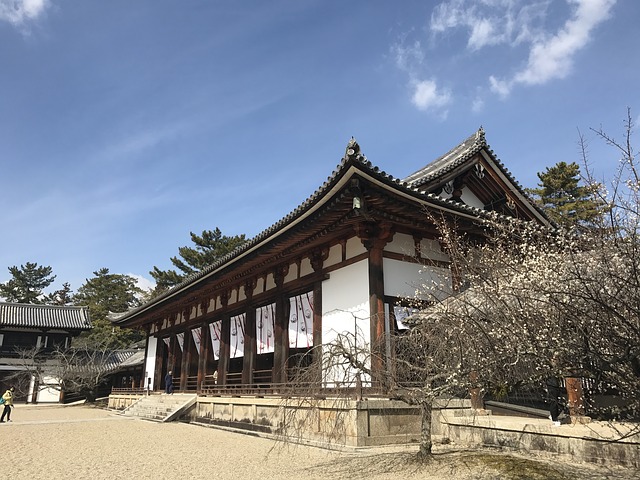 奈良県の法隆寺で世界文化遺産から紅葉まで楽しく巡ろう！