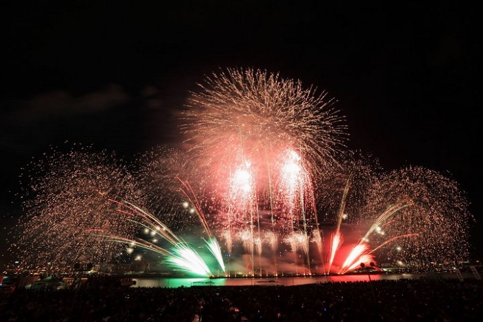 なにわ淀川花火大会の2017年の日程・時間は？花火穴場スポットも紹介！